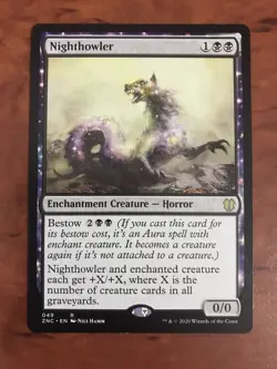 Nighthowler MTG Magic the Gathering Card NM Near Mint Zendikar Commander ZNC - Image 1