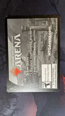 MTG Starter Deck Magic Arena Code Card Final Fantasy (FIN) Unused - Can message - Image 2