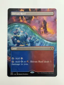 Shivan Reef Borderless MTG Magic the Gathering Card NM Near Mint DMU - Image 1