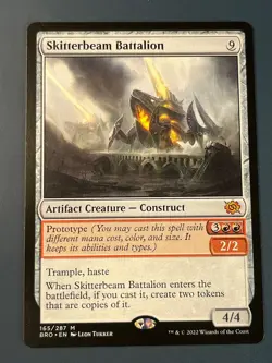 1x SKITTERBEAM BATTALION - The Brother's War - MTG - Magic the Gathering - Image 1