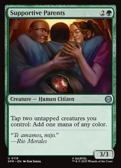 MTG Supportive Parents #119 Marvel's Spider-Man Foil - Image 1