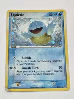 Squirtle 83/112 FireRed & LeafGreen Common Reverse Holo Pokemon Card - Image 1