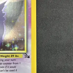 Gengar 5/62 Fossil Holo Rare 1999 English Stage 2 80 HP Unlimited - Image 2