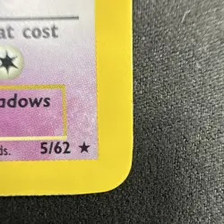 Gengar 5/62 Fossil Holo Rare 1999 English Stage 2 80 HP Unlimited - Image 3