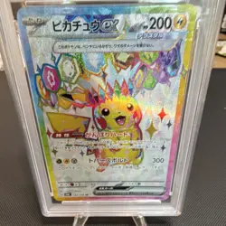 The Pokemon Company Pokemon TCG Pikachu ex 122/106 Sv8 Holo Full Art PSA 10 JP - Image 3