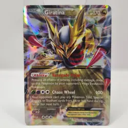 Giratina EX 57/98 Pokemon TCG XY Ancient Origins Ultra Rare LP - Image 1