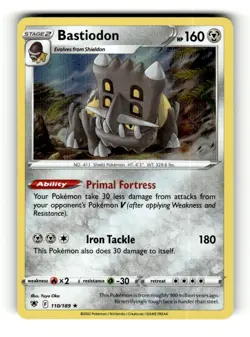 Bastiodon 110/189 Rare Astral Radiance Pokemon Holo Lightly Played - Image 1