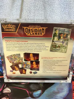 Pokemon TCG Obsidian Flames - Elite Trainer Box - New & Sealed With Acrylic Case - Image 4