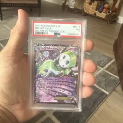 2013 Pokemon Legendary Treasures Radiant Collection PSA 7 Meloetta - Image 1