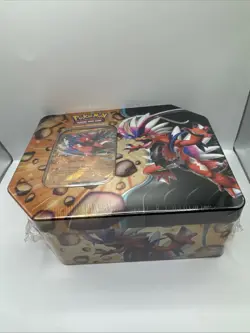 BRAND NEW-Pokemon Paldea Legends Tin-Koraidon EX-FAST SHIP-FACTORY SEALED - Image 2