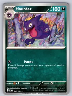 Haunter 049/088 Common Perfect Order Pokemon Near Mint - Image 1