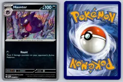 Haunter 049/088 Reverse Holo Common Perfect Order Pokemon Near Mint - Image 3