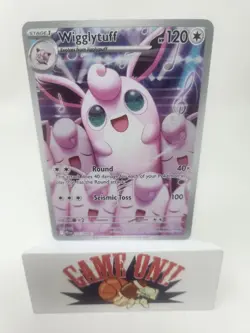 Wigglytuff 105/094 Illustration Rare Phantasmal Flames Holo Pokemon TCG BUF - Image 1