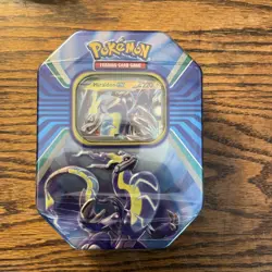 Pokemon Paldea Legends Tin x4 Booster Packs + Miraidon EX Promo FACTORY SEALED - Image 1