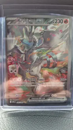 Pokemon, RESHIRAM EX 166/086 WHT EN-WHITE FLARE SPECIAL ILLUSTRATION RARE - Image 3