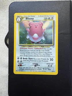 Pokemon TCG Blissey 2/64 Neo Revelation Holo Rare Unlimited - Image 2