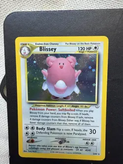 Pokemon TCG Blissey 2/64 Neo Revelation Holo Rare Unlimited - Image 3