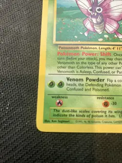 Pokemon TCG - Venomoth - 31/130 - Rare - Base Set 2 [Near Mint] - Image 3