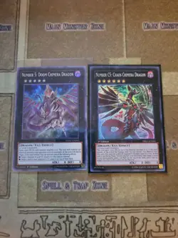 YUGIOH NUMBER 5: DOOM CHIMERA DRAGON DANE + NUMBER C5: CHAOS CHIMERA DRAGON DRLG - Image 1