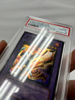 Yugioh PSA 10 2002 Flame Swordsman LOB-003 Super Rare 1st Edition WAVY - Image 2