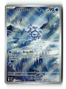 Cryogonal 111/086 Holo Illustration Rare Black Bolt Pokemon Near Mint - Image 1