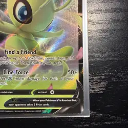 Celebi V 001/202 Holo V Rare Sword & Shield Pokemon NM - Image 5