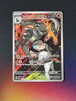 Pokemon Teams Rockets Houndoom 191/182 IR Illustration Rare Destined Rivals - Image 2