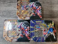 Pokemon TCG Slashing Legends Tins - Lot of 3 - Image 1