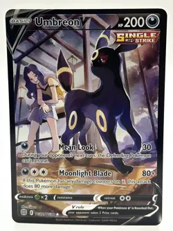 Pokemon Umbreon V TG22/TG30 Brilliant Stars Trainer Gallery Holo UR 200 HP - Image 1