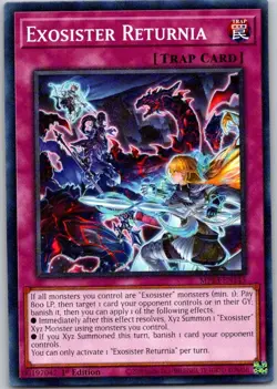 Yu-Gi-Oh Yugioh Exosister Returnia MP23-EN145 Mega Tin 2023 Dueling Heroes - Image 1
