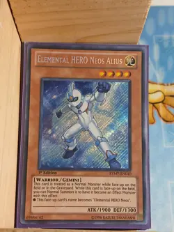 Elemental HERO Neos Alius RYMP-EN010 Ra Yellow Mega Pack 1st Edition - Image 1