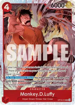 One Piece TCG - [OP16-015] - Monkey.D.Luffy The Time of Battle - Image 1