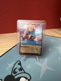 Disney Lorcana TCG Rapunzel Appreciative Artist promo Epcot Collection Quest - Image 1