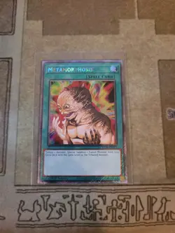 YUGIOH METAMORPHOSIS RA04-EN123 PLATINUM 1ST ED NM - Image 1