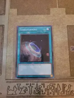 YUGIOH TERRAFORMING RA04-EN084 COLLECTORS RARE 1ST ED NM - Image 1