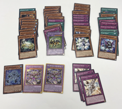 Lot of 46 Cards Yu Gi Oh Yugioh 3 Foil / Holo 43 Common 1996 LP - Image 1