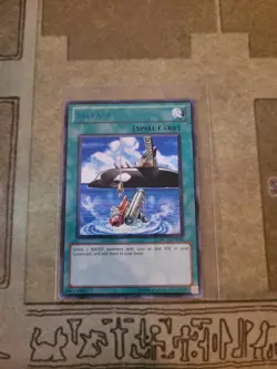YUGIOH SALVAGE DL12-EN014 RARE UNLIMITED ED NM BLUE - Image 1
