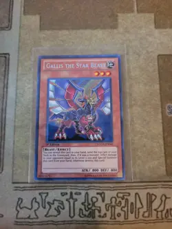 YUGIOH GALLIS THE STAR BEAST LCGX-EN041 SECRET 1ST ED NM - Image 1