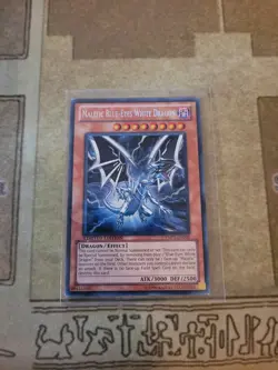 YUGIOH MALEFIC BLUE-EYES WHITE DRAGON YMP1-EN002 SECRET LIMITED ED VLP - Image 1