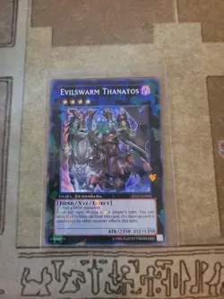 YUGIOH EVILSWARM THANATOS DT07-EN090 SUPER UNLIMITED ED DUEL TERMINAL - Image 1