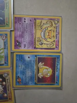 Pokemon 1st Edition 5 Card Non Holo Lot, Brocks Primeape, Sabrinas - Image 3