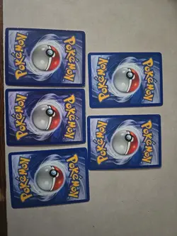 Pokemon 1st Edition 5 Card Non Holo Lot, Brocks Primeape, Sabrinas - Image 4