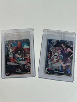 Boa Hancock & Shanks 2025 PSA Magazine One Piece Promotion Cards Foil Sealed - Image 1