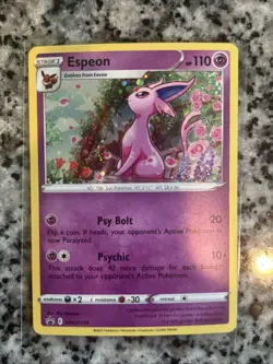 Espeon SWSH174 SWSH: Sword & Shield Promo Cards Holo - Image 1