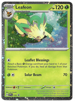 Pokemon | SV: Scarlet & Violet Promo Cards | Leafeon - | 170 | NM Holo - Image 1