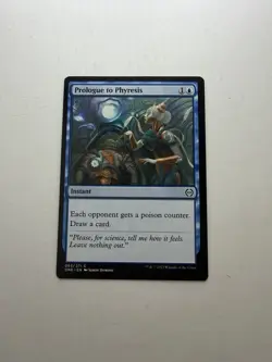 Prologue To Phyresis LP Phyrexia All Will Be One Magic The Gathering Light Play - Image 1