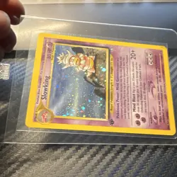 Pokemon TCG Slowking 14/111 Neo Genesis Holo Rare English First Edition - Image 3