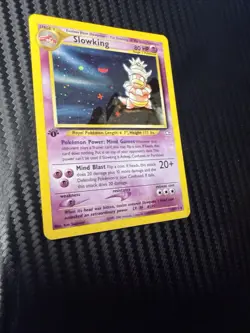 Pokemon TCG Slowking 14/111 Neo Genesis Holo Rare English First Edition - Image 4