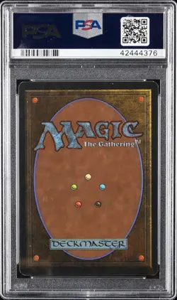 1995 MAGIC THE GATHERING PROMO BOOK CARD MANA CRYPT PSA 10 - Image 2