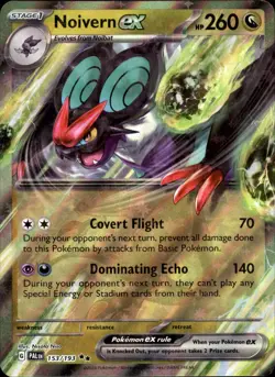 Noivern ex 153/193 Double Rare - Pokemon SV02: Paldea Evolved 2023 NM - Image 1